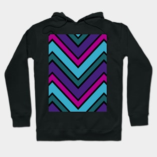 Jagged Colour Hoodie